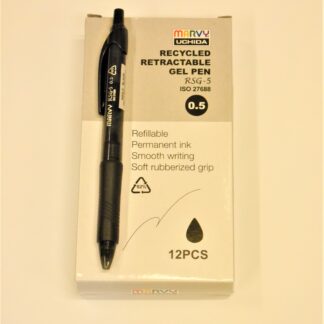 Geelikynä 0,5mm musta