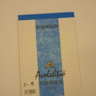 Avolehtiö, a5/70 60g, 7x7mm ruuduilla