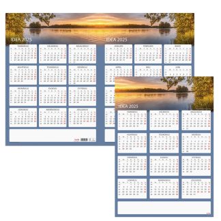 Seinälehti idea 520x740mm 2025 (9500303)