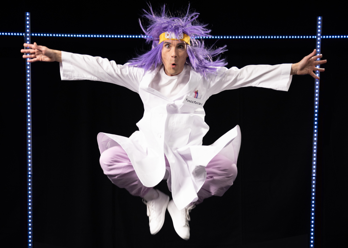 Näkkärin Lasten lauantai 11.4.2026 klo 13 - Teatteri Glims&Gloms: TanssiTohtori