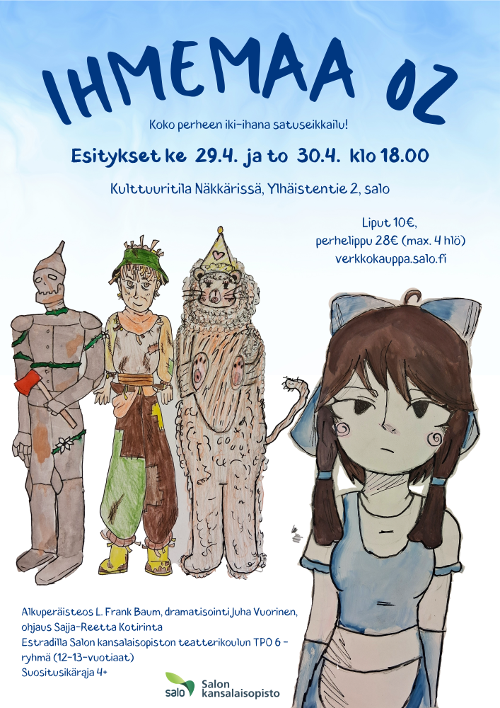 Ihmemaa Oz 30.4. klo 18